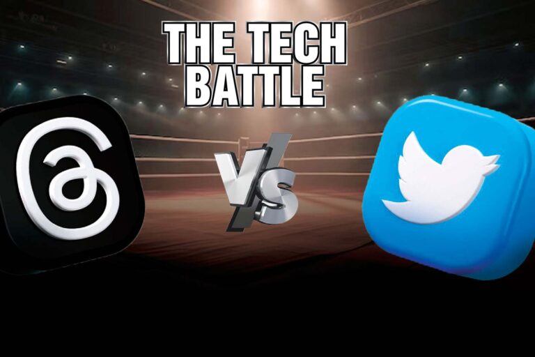 Twitter VS Threads-Tech Battle